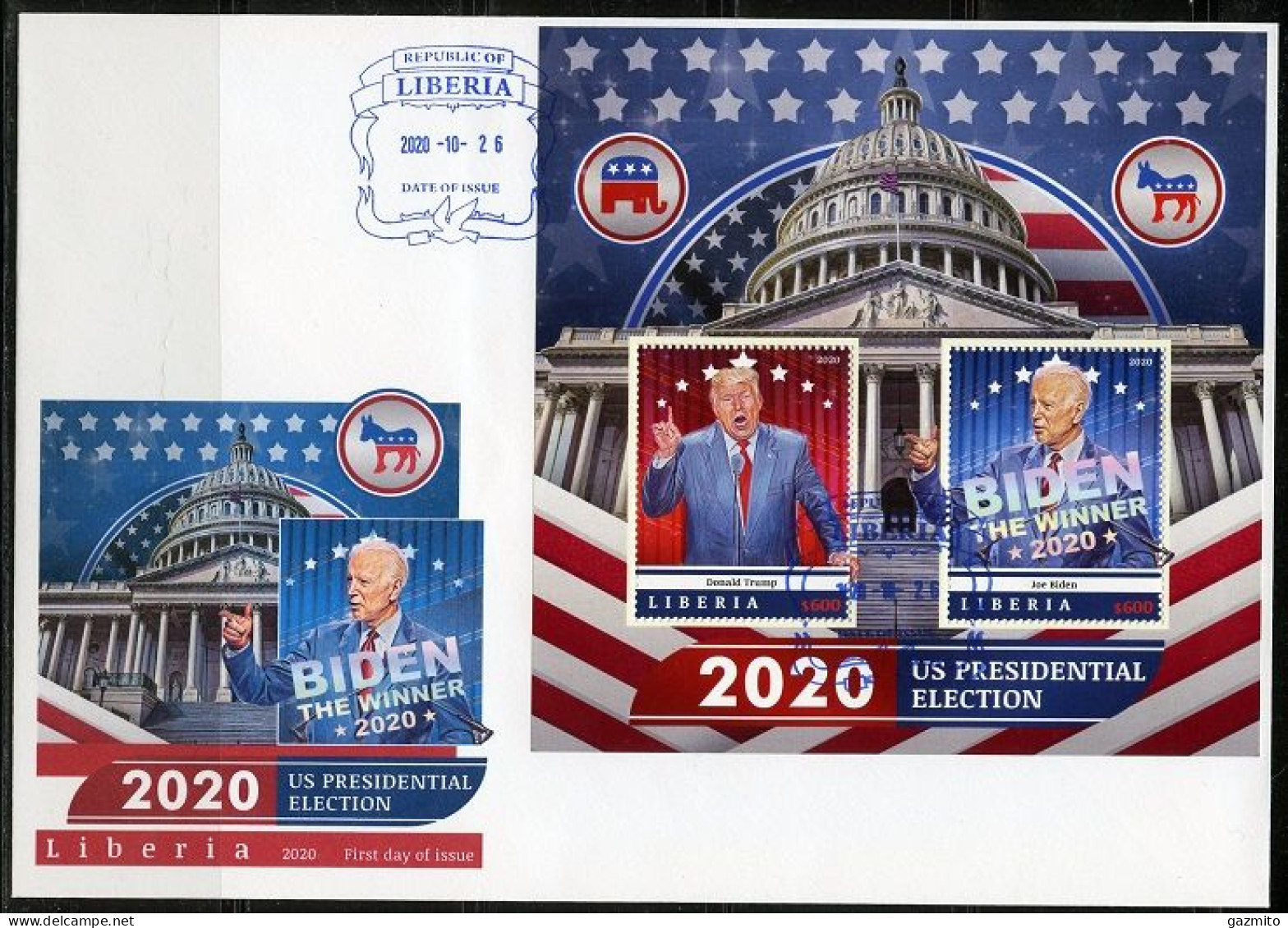 Liberia 2020, USA New President, Biden, BF In FDC - Liberia