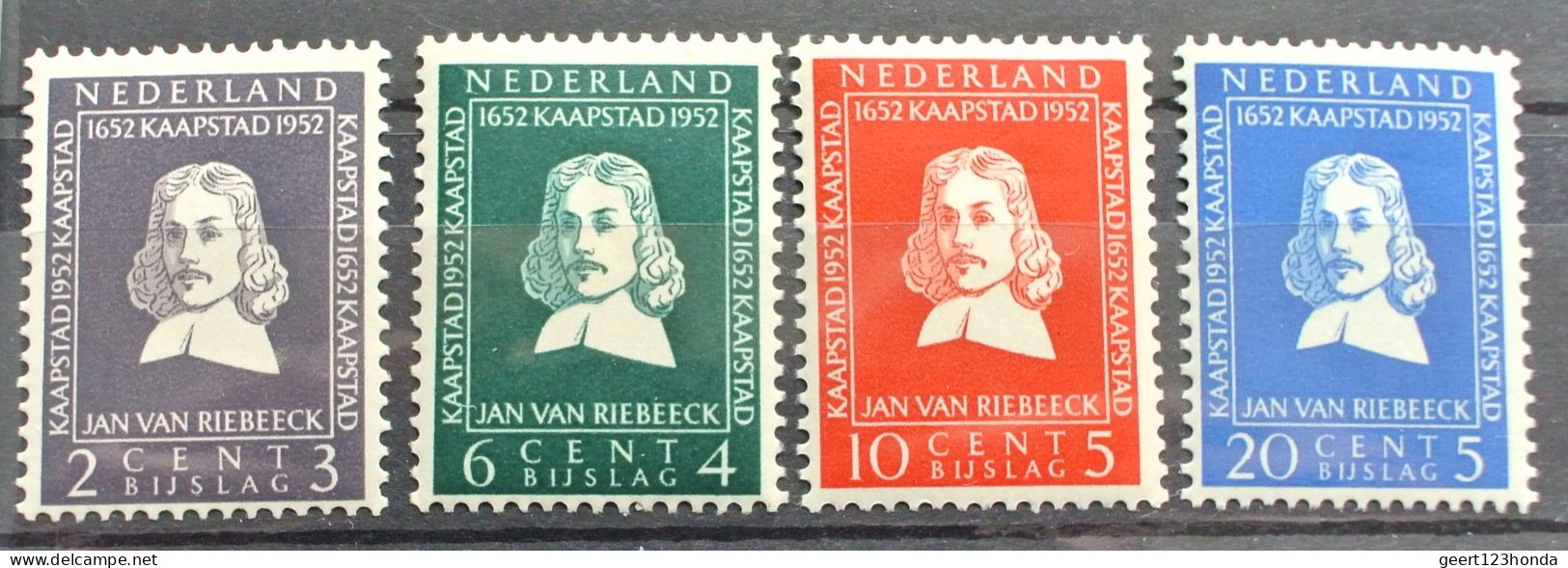 NIEDERLANDE 1952 " JAN RIEBEECK" Michelnr 583/586 Sehr Schon Postfrisch € 30,00 - Unused Stamps