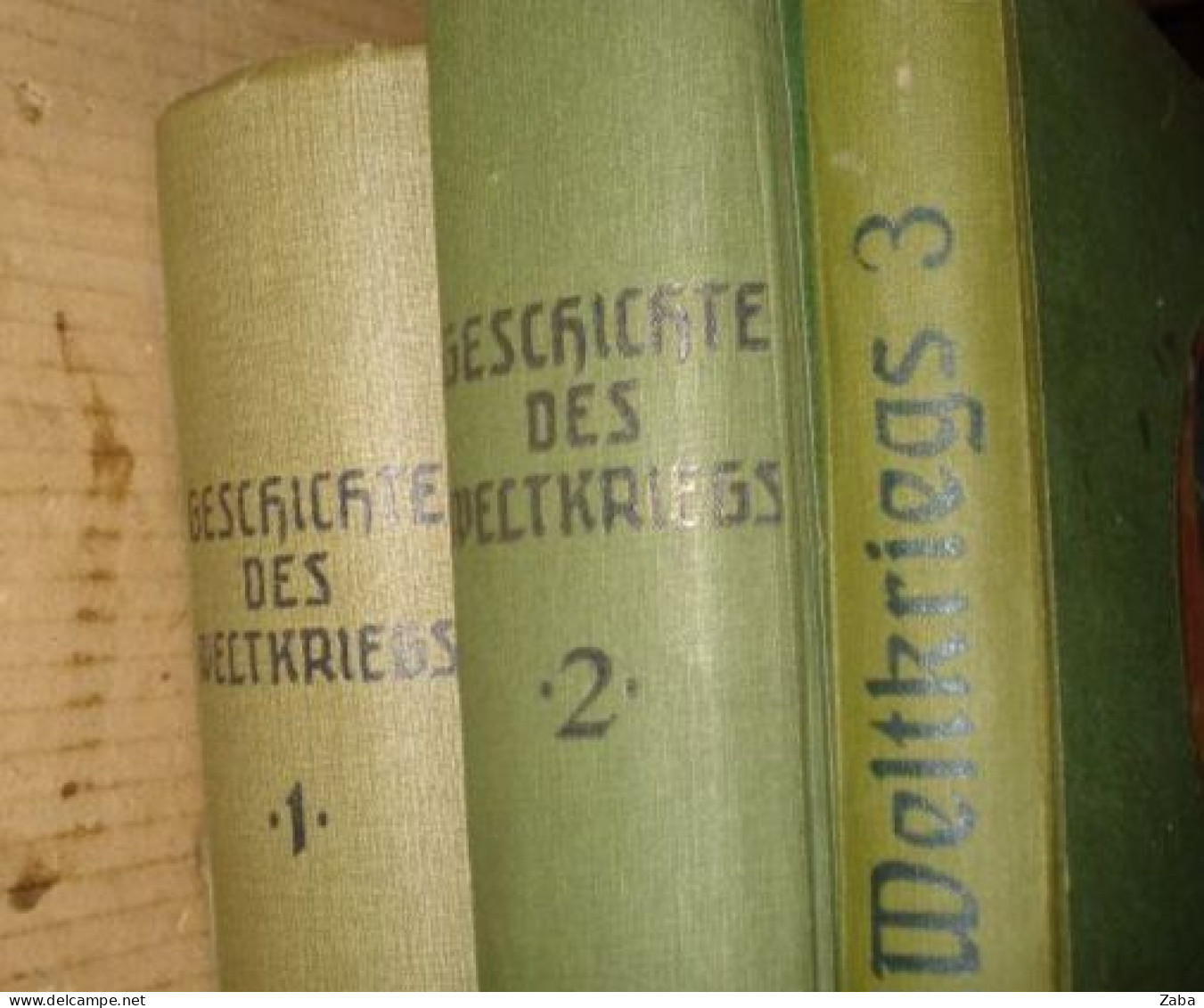 WW1 Three Books of Frst World War,1919