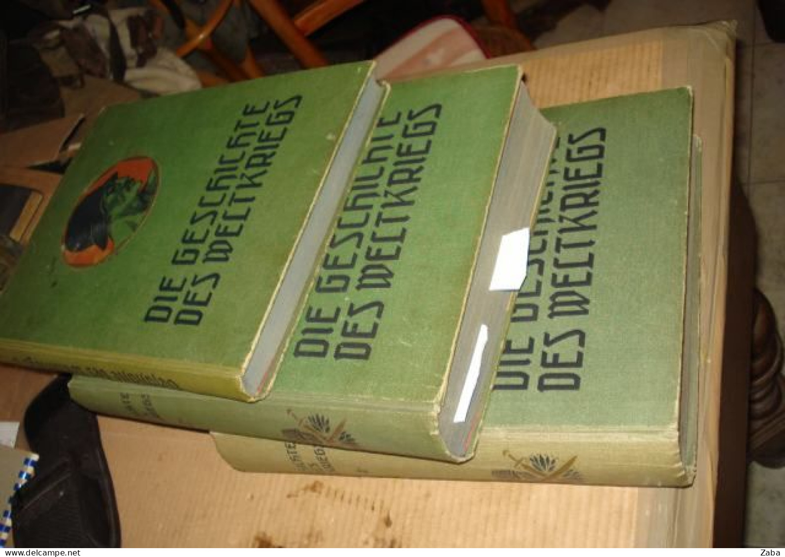 WW1 Three Books of Frst World War,1919