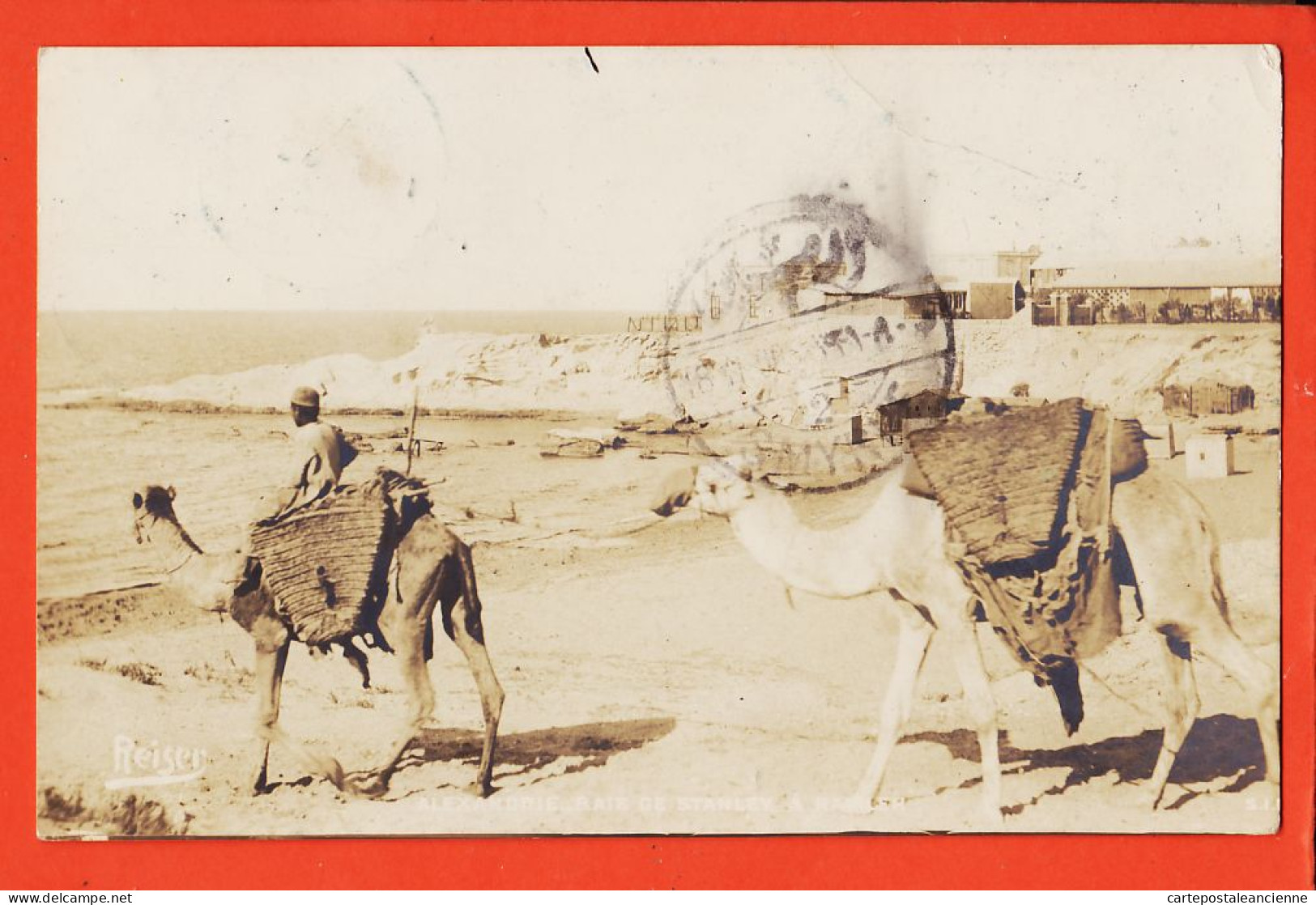 09993 / ⭐ (•◡•) RAMLEH ALEXANDRIE Egypte ◉ Baie STANLEY 1905 à Consulat Grance Smyrne ◉ Carte-Photo-Bromure REISER S.I.P - Alejandría