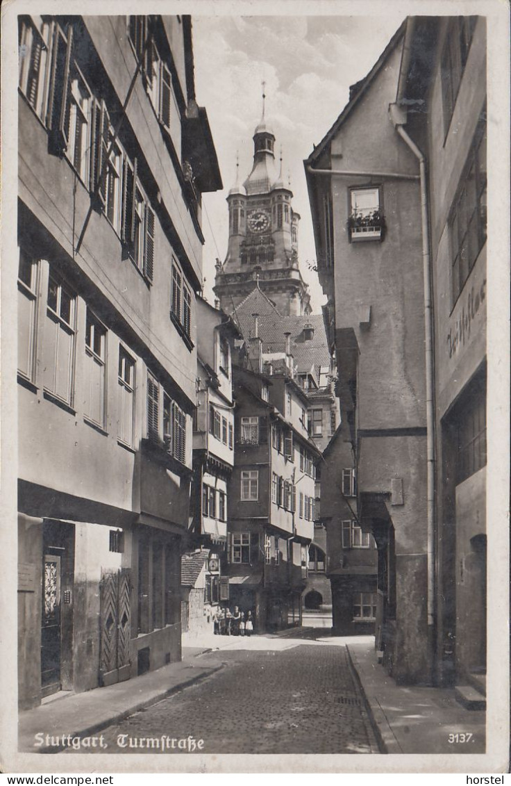 D-70173 Stuttgart - Turmstraße Um 1940 ( Echt Foto) - Stuttgart