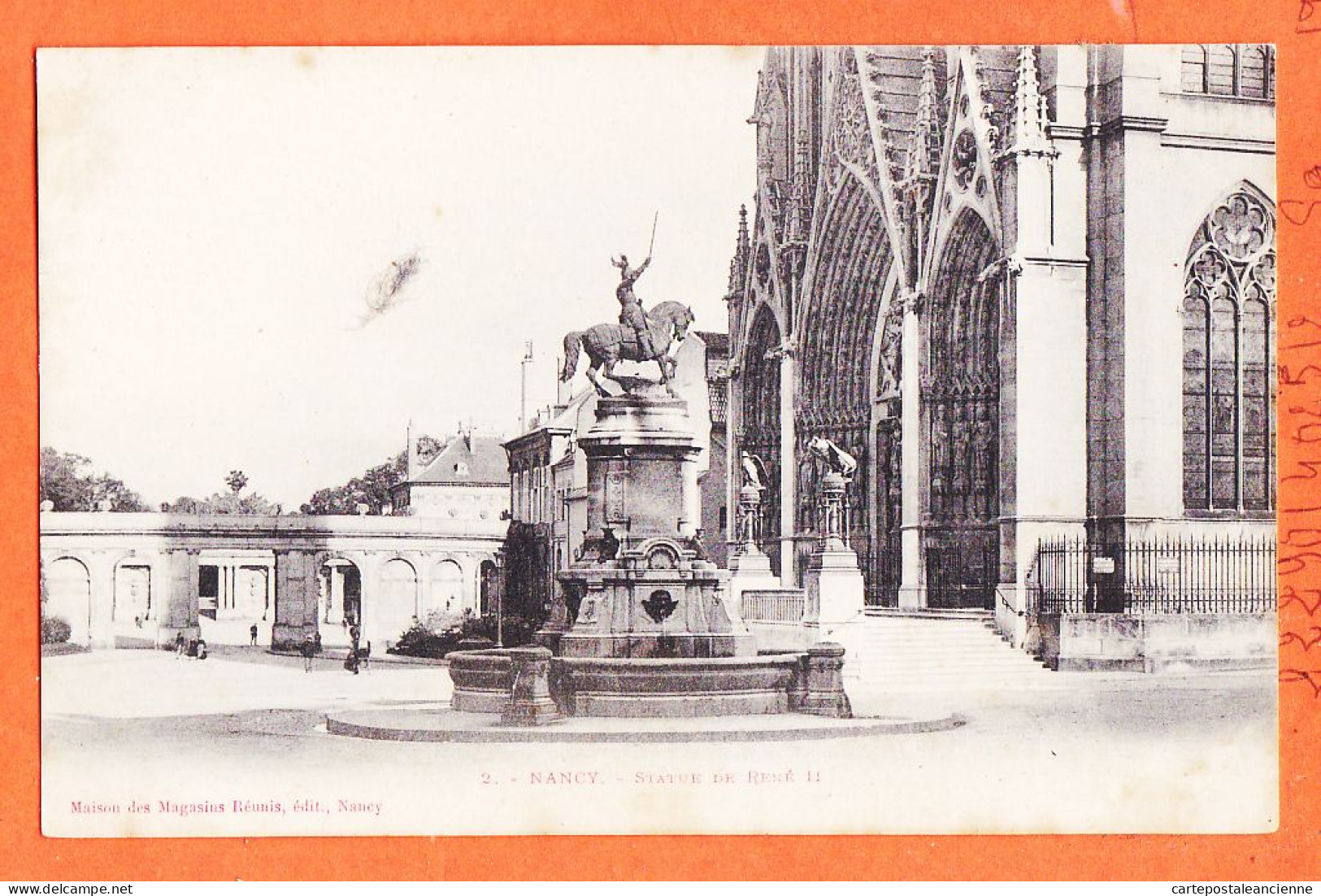 09900 / ⭐ NANCY 54-Meurthe Moselle ◉ Statue De RENE II 1910s ◉ Edition Maison Magasins Reunis N° 2 - Nancy