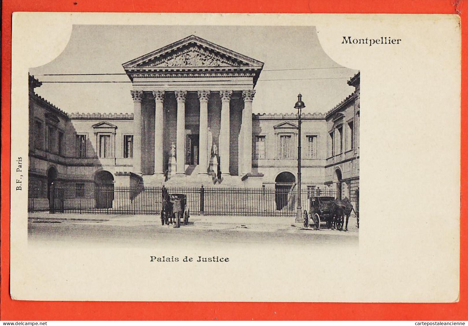 09939 / ⭐ MONTPELLIER 34-Herault ◉ Palais De Justice 1900s ◉ Edition B.F Paris  - Montpellier