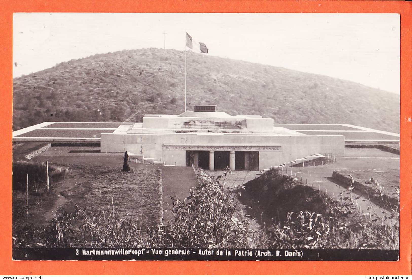 09926 / ⭐ Carte-Photo HARTMANNSWILLERKOPF 68-Haut-Rhin ◉ Vue Generale Autel Patrie Architecte R DANIS ◉ N°3 - Sonstige & Ohne Zuordnung