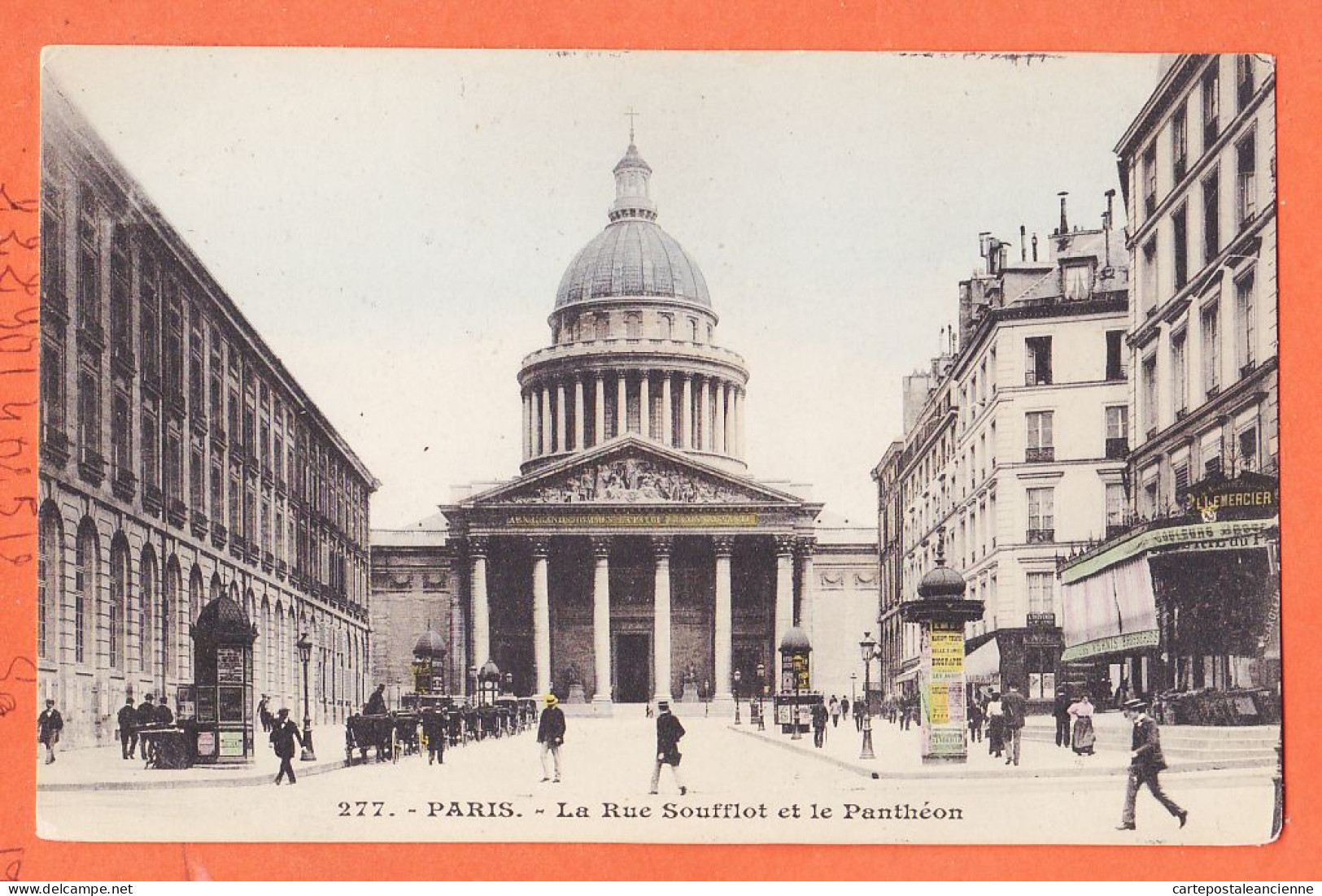 09914 / ⭐ PARIS V ◉ Rue SOUFFLOT Et Le PANTHEON 1900s ◉ Editeur ? N°277 - Autres Monuments, édifices