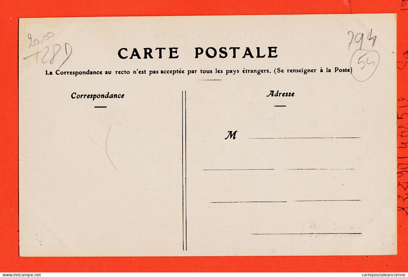 09898 / ⭐ TOUL 54-Meurthe Moselle  ◉ Semence Tabac Comptoir Porte Nouvelle Jeanne ARC  1910s ◉ Editeur P. GRAVE ? - Toul