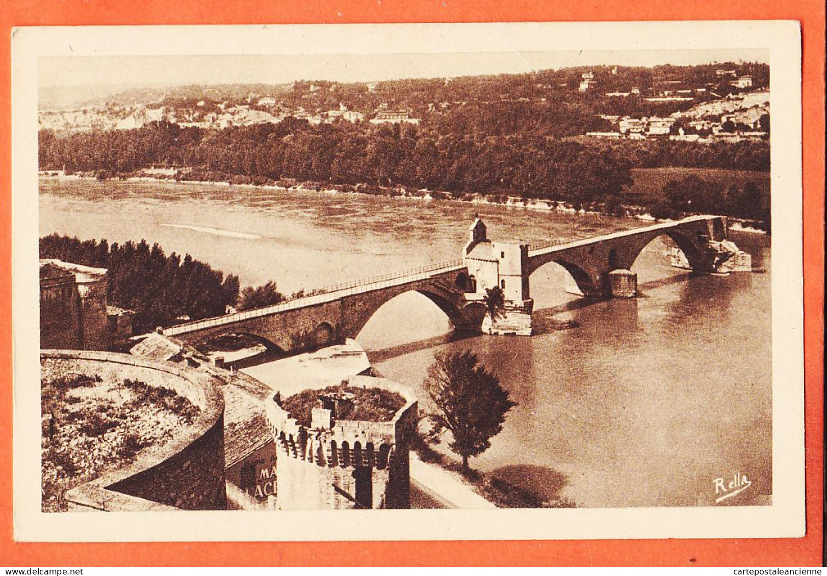 09885 / ⭐ AVIGNON 83-Vaucluse ◉ Pont SAINT-BENEZET 1930s ◉ RELLA 3.176 - Avignon (Palais & Pont)