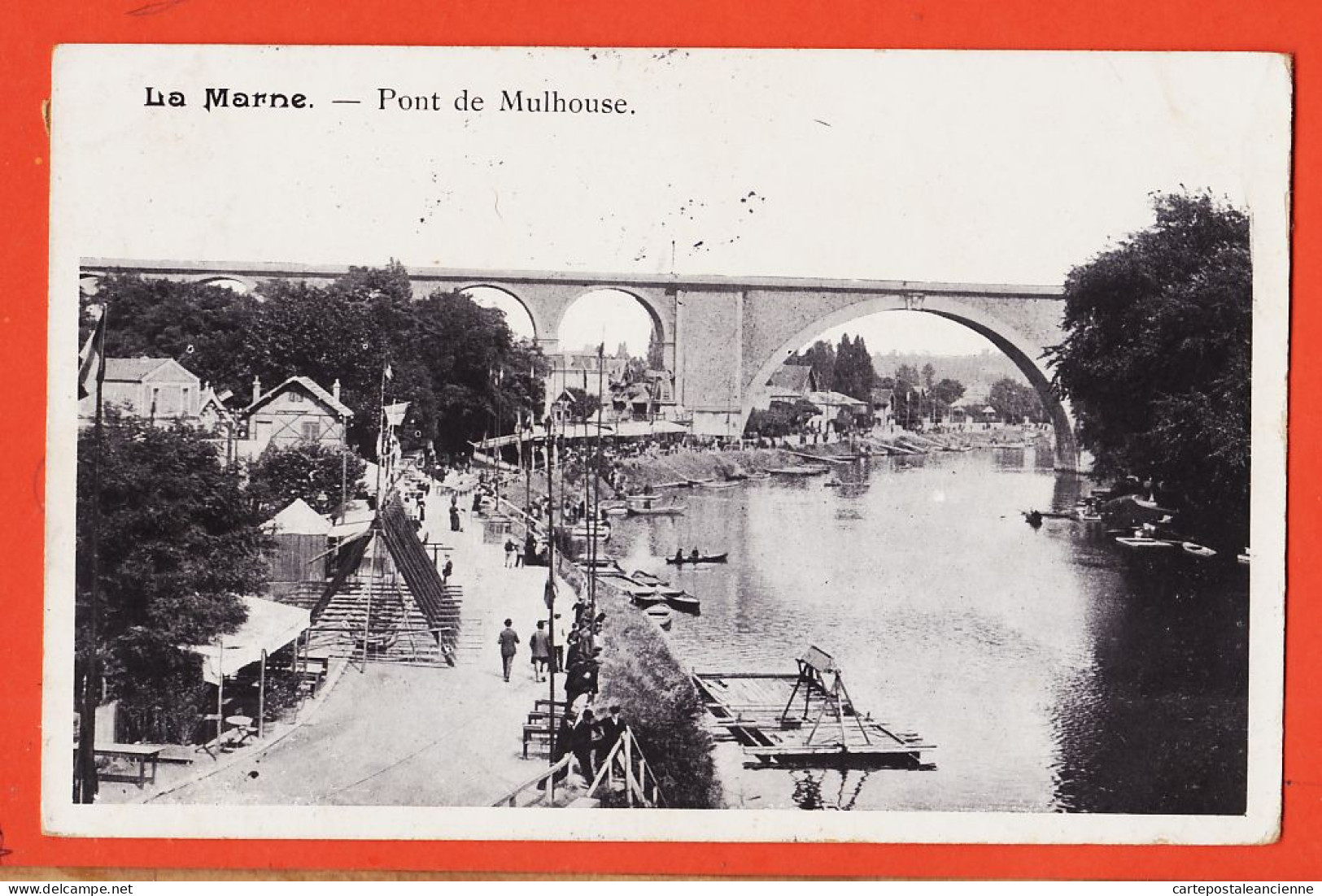 09875 / ⭐ NOGENT-sur-MARNE 94-Val Marne ◉ Pont De MULHOUSE 1904 à LAMBOEUF Cahors ◉ Edition ?  - Nogent Sur Marne