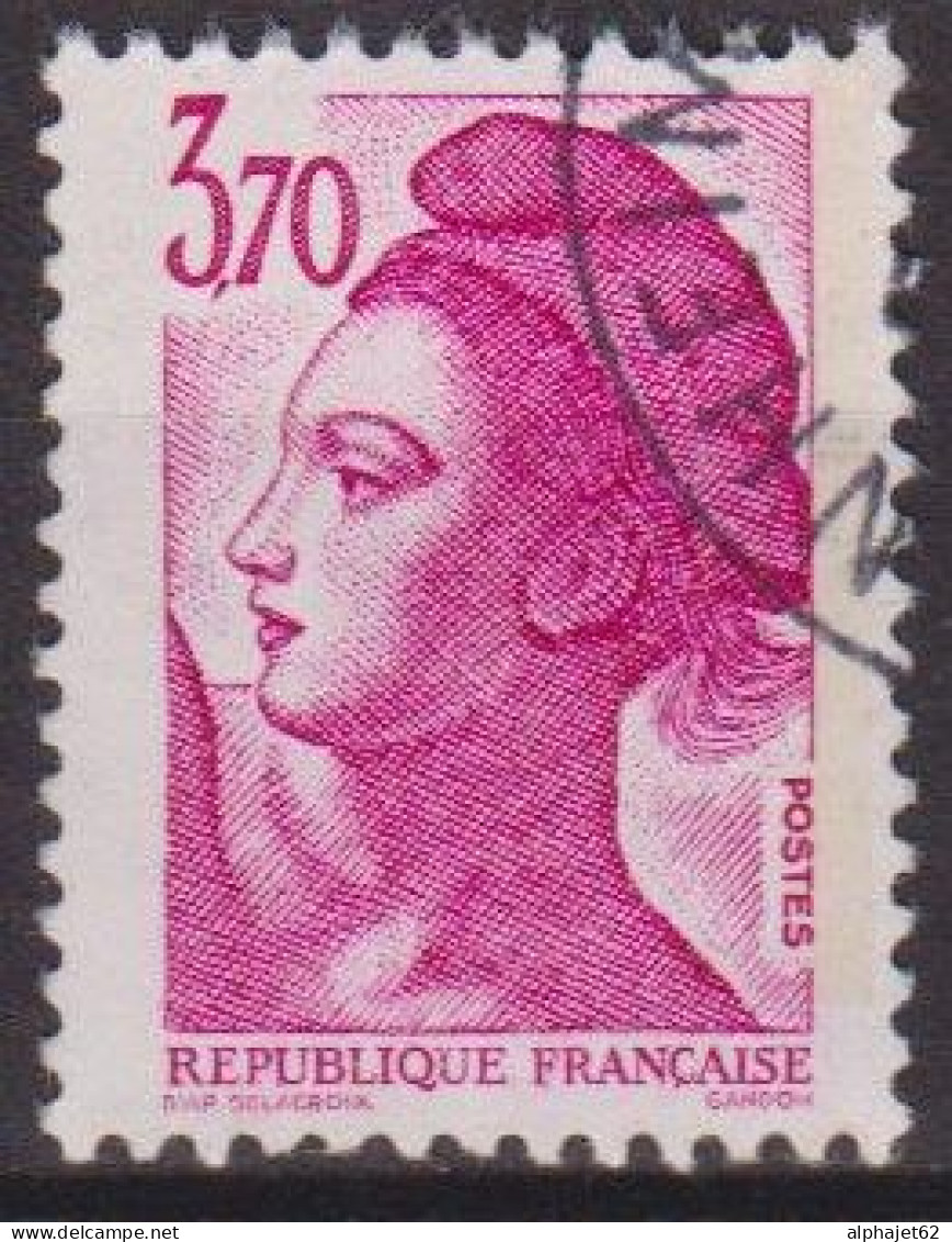 Type Liberté De Delacroix - FRANCE - Série Courante - N° 2486 A - 1987 - Usados