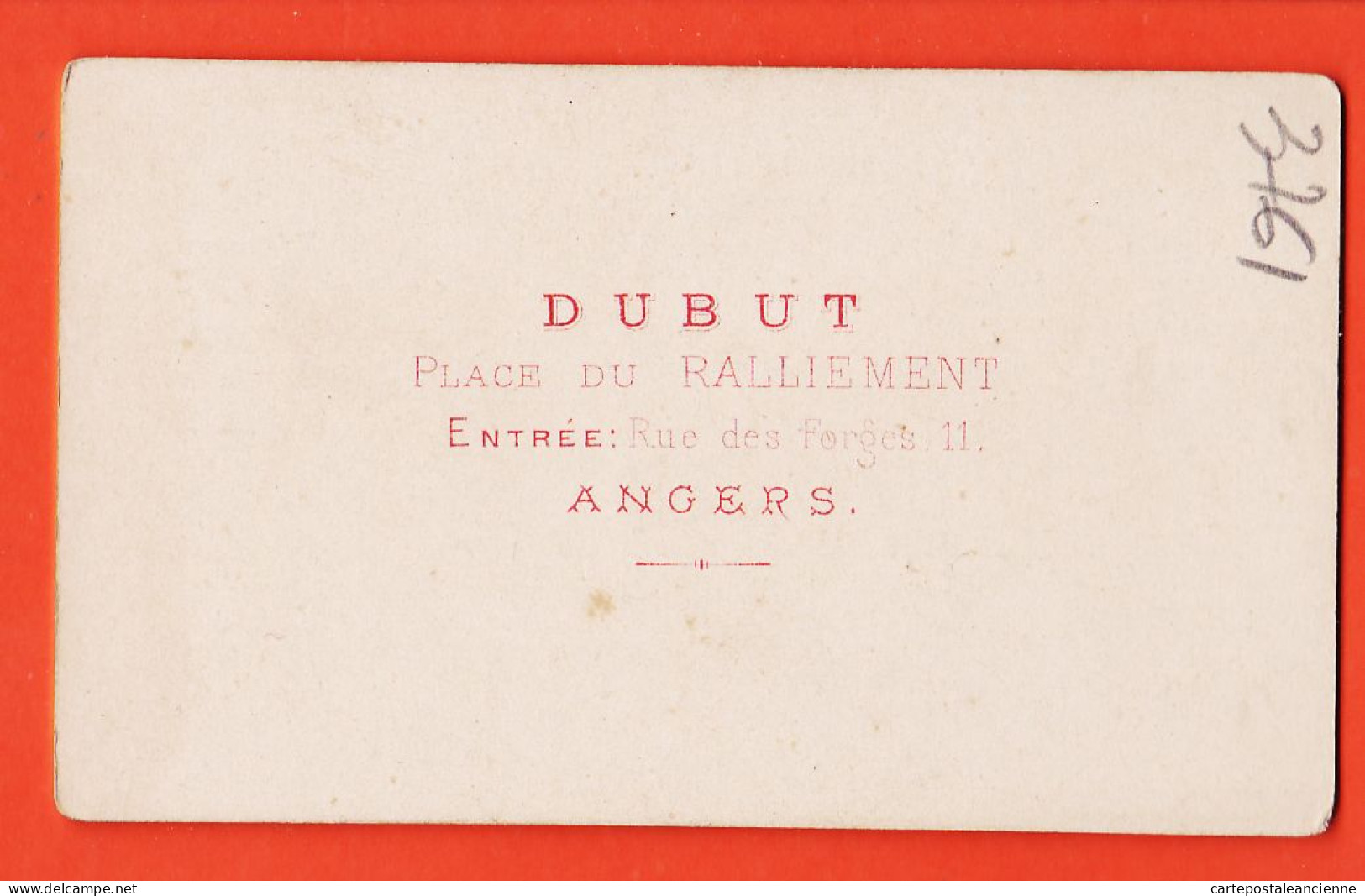 09824 / ⭐ Photo CDV 49-ANGERS 1890s ◉ Bébé Assis Fauteuil Prie-Dieu ◉ Photographie DUBUT Place Ralliement 11 Rue Forges - Persone Anonimi