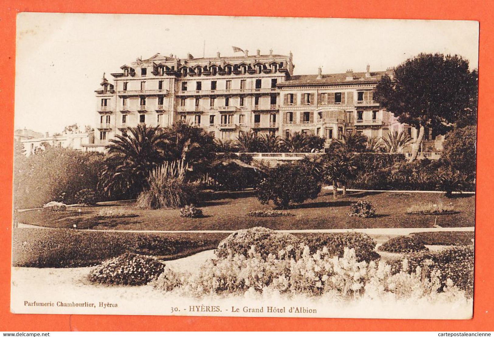 09577 /⭐ ◉  Lisez! Canon Tranchées Poilu Achille BAUX 10e Art HYERES Grand Hotel ALBION à Marie SERRES-CHAMBOURLIER  - Hyeres