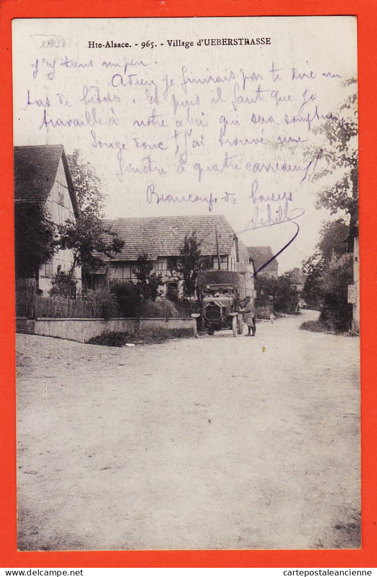 09542 /⭐ ◉  Lisez Coquin Vieux Garçon Poilu Achille BAUX Front 02-1916 UEBERSTRASSE (68) Village-CHADOURNE 965 - Other & Unclassified