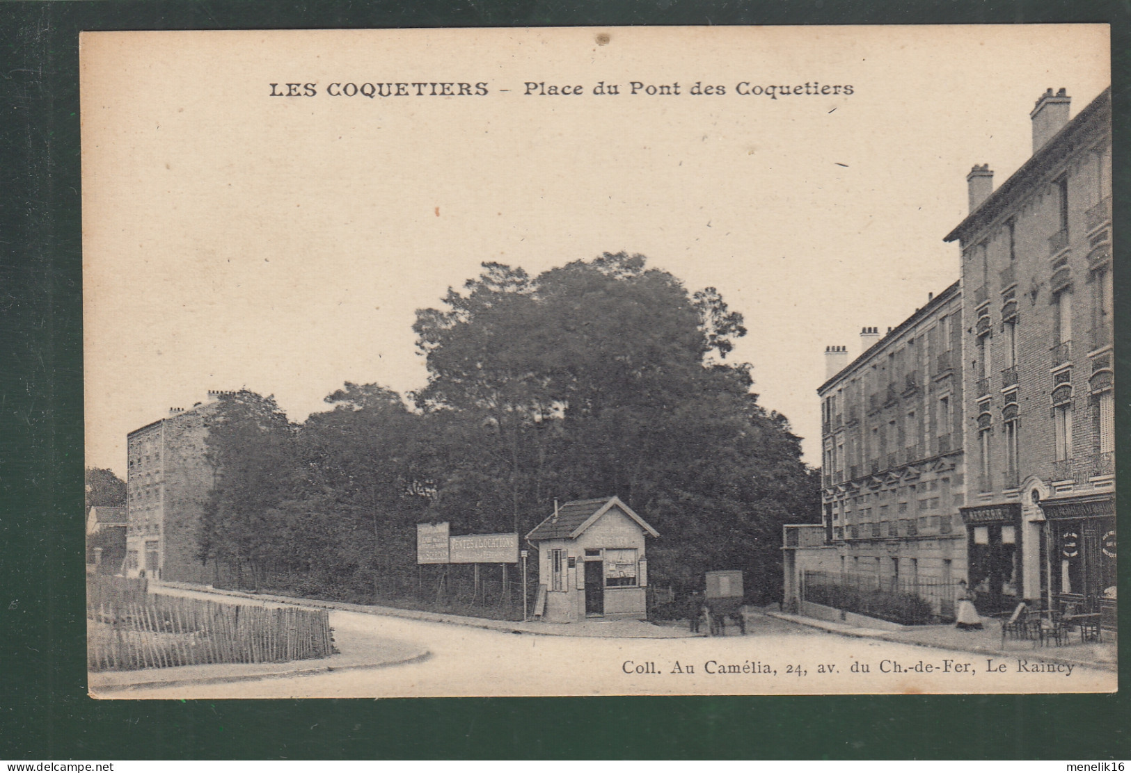 CP - 93 - Les Coquetiers - Place Du Pont Des Coquetiers - Sonstige & Ohne Zuordnung