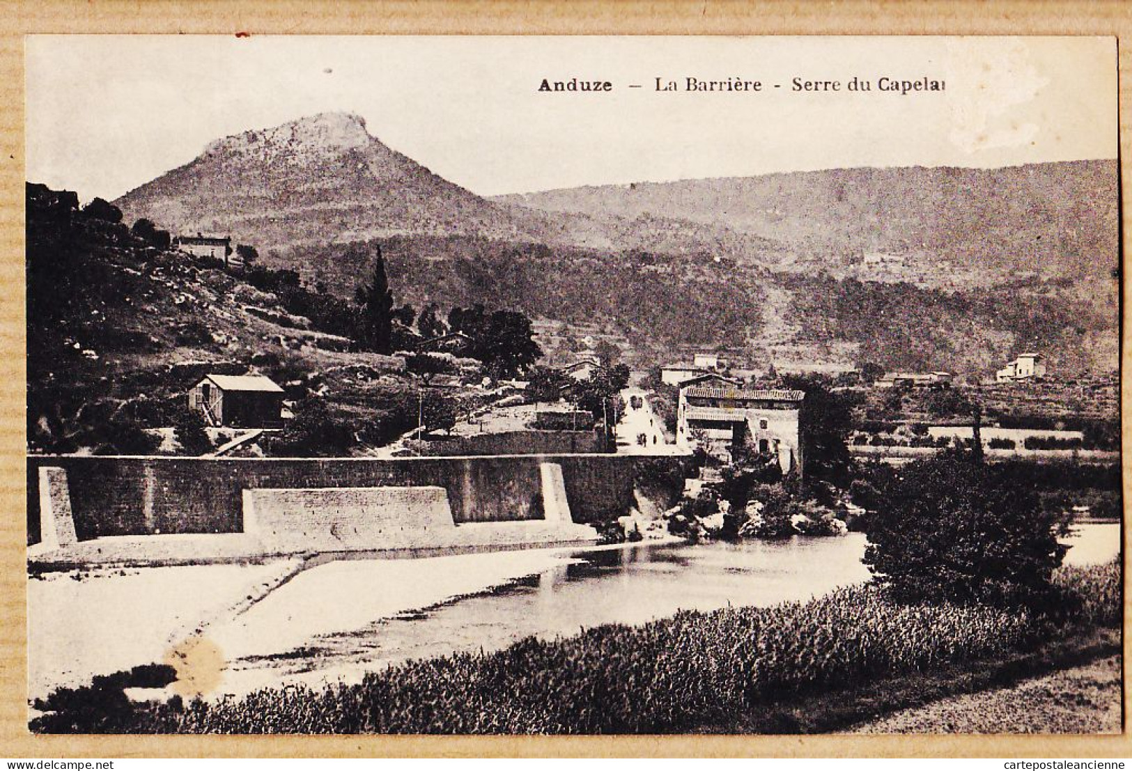 09735 / ⭐ ♥️ Peu Commun ANDUZE 30-Gard La Barrière Serre Du CAPELAN 1926 à POUGET 33 Rue Tilleuls Nîmes - Anduze