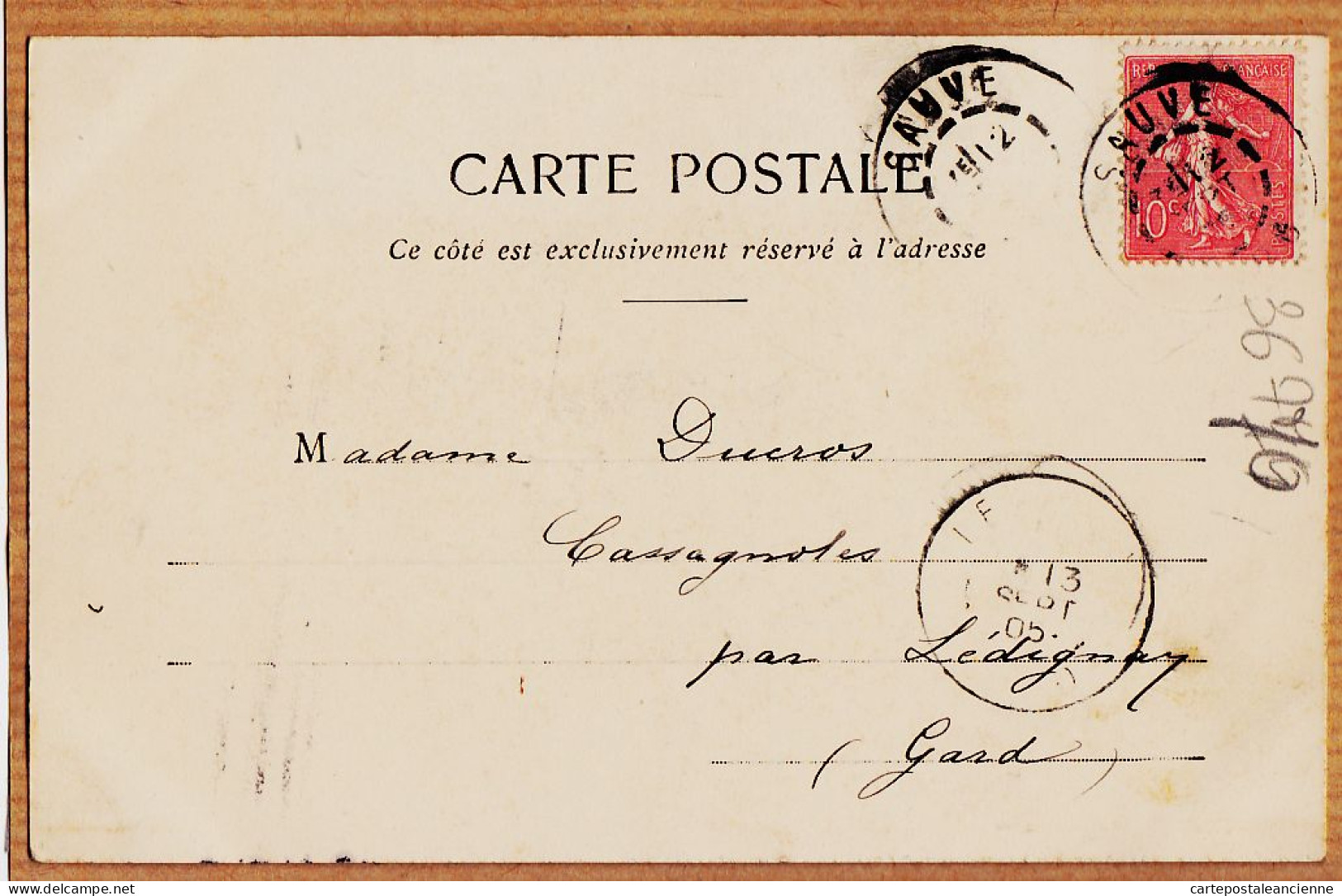 09729 / ⭐ ♥️  Peu Commun QUISSAC Gard Hameau De BEAUREGARD 1905 à DUCROS Cassagnoles Lédignan-Photo A.B & Cie - Quissac