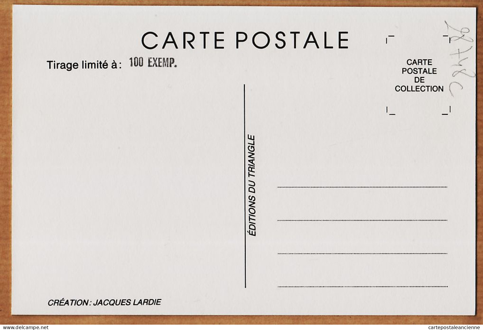 09778 / ⭐ ♥️ BEAUCAIRE 30-Gard GRANDE BRASSERIE Du SUD-EST Carte-Photo Jacques LARDIE Tirage Limité 100 Exemplaires - Beaucaire