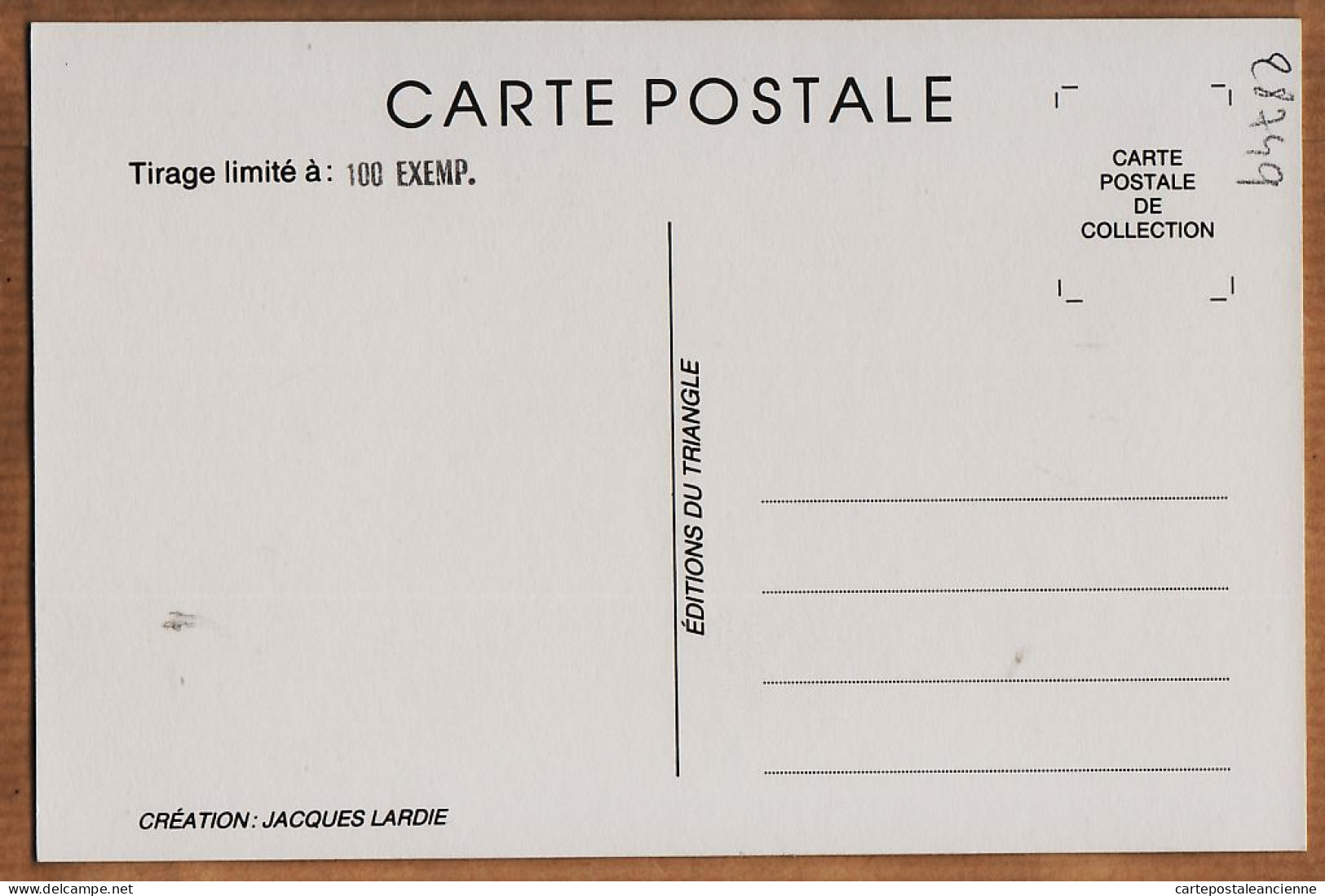 09780 / ⭐ ♥️ Peu Commun BEAUCAIRE 30-Gard GRANDE BRASSERIE Du SUD-EST (2) Création Jacques LARDIE Tirage Limité 100 Ex. - Beaucaire