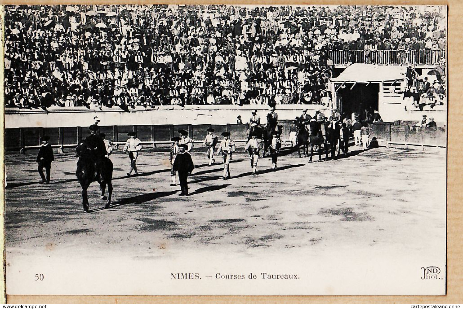 09633 / ⭐ Tauromachie NEURDEIN N°50 - NIMES (30) Gard COURSES De TAUREAUX 1910s Corrida Toro Cptau  - Nîmes