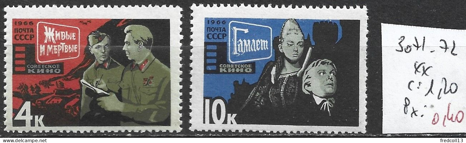 RUSSIE 3071-72 ** Côte 1.20 € - Nuovi