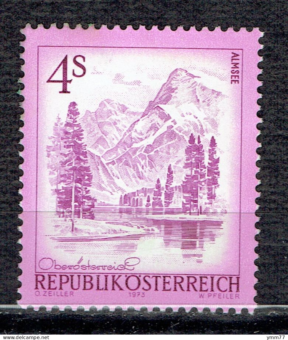 Série Courante. Paysages : Lac D'Alm - Unused Stamps