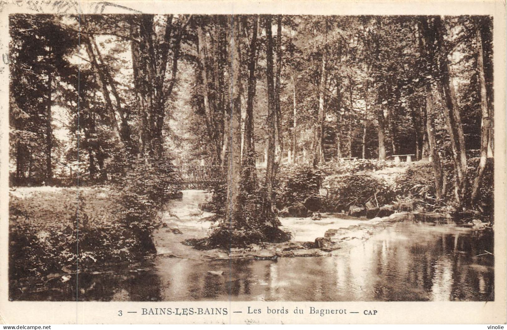 24-5500 : OBLITERATION DAGUIN. BAINS-LES-BAINS. VOSGES - Mechanical Postmarks (Other)