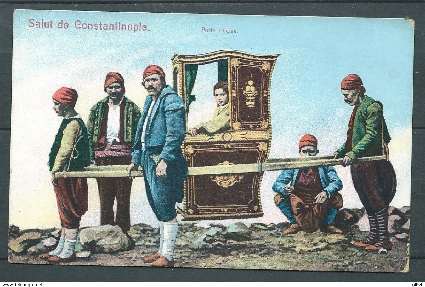 Salut De Constantinople -   Porte Chaise  -    Mab 5907 - Turkey