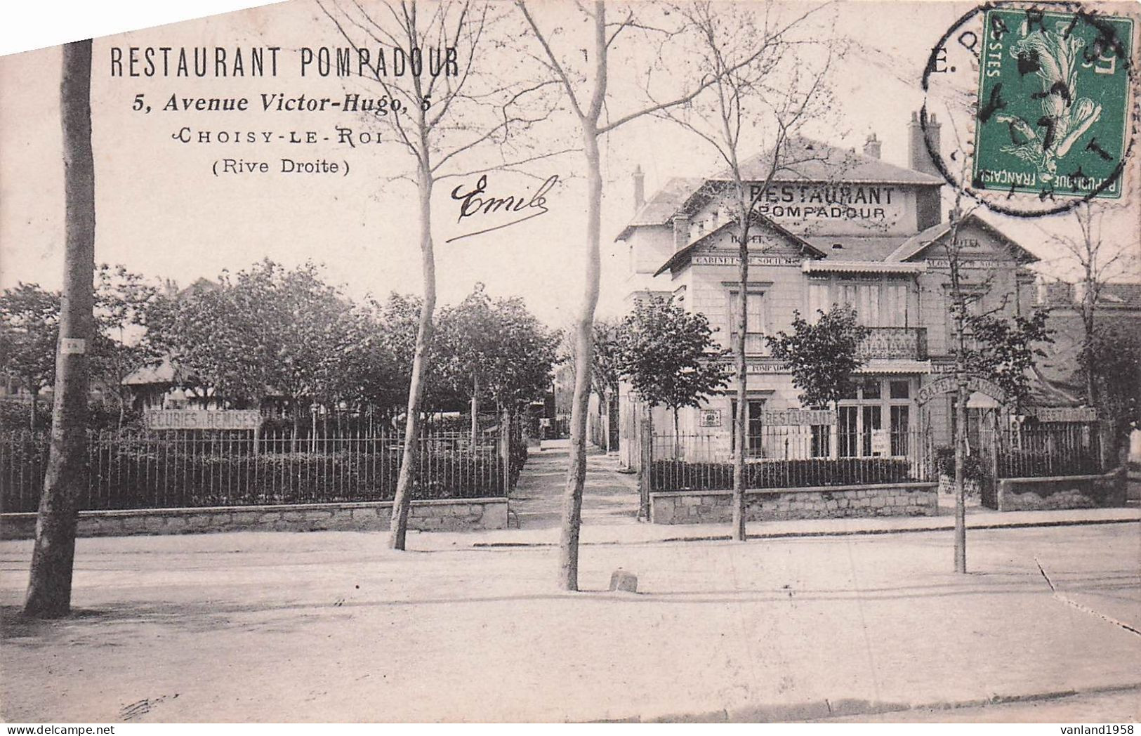 CHOISY Le ROI-restaurant Pompadour,5,rue Victor Hugo - Choisy Le Roi