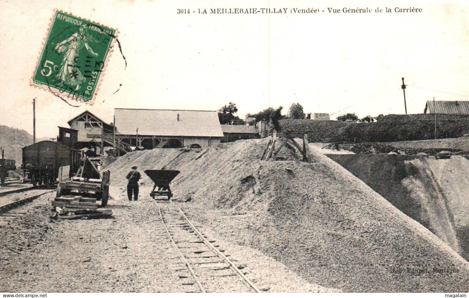 La Meilleraie Tillay : Vue Générale De La Carrière - Sonstige & Ohne Zuordnung