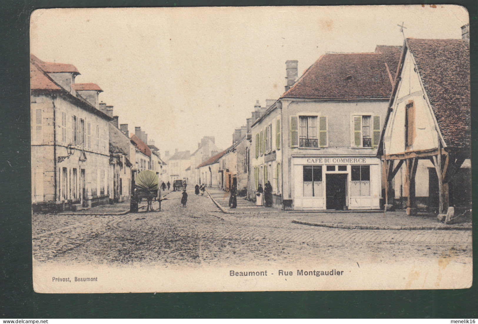 CP - 95 - Beaumont - Rue Montgaudier - Beaumont Sur Oise