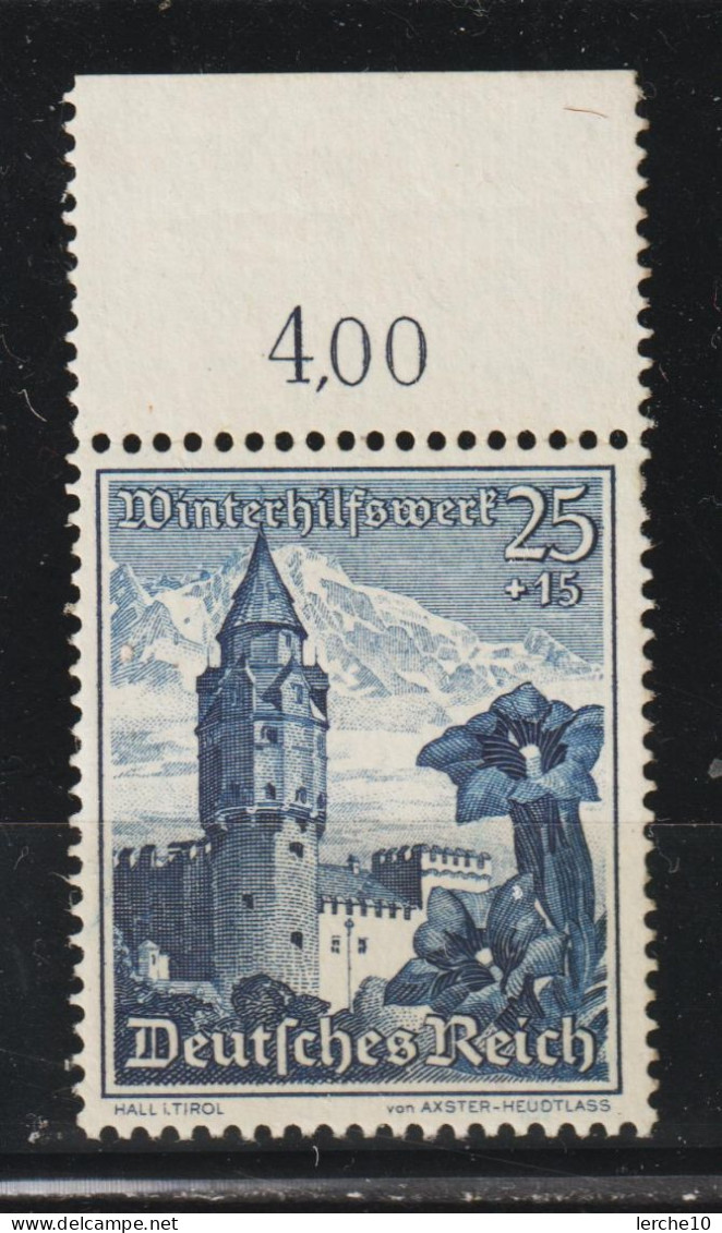 MiNr. 682 ** Oberrand  (0397) - Unused Stamps