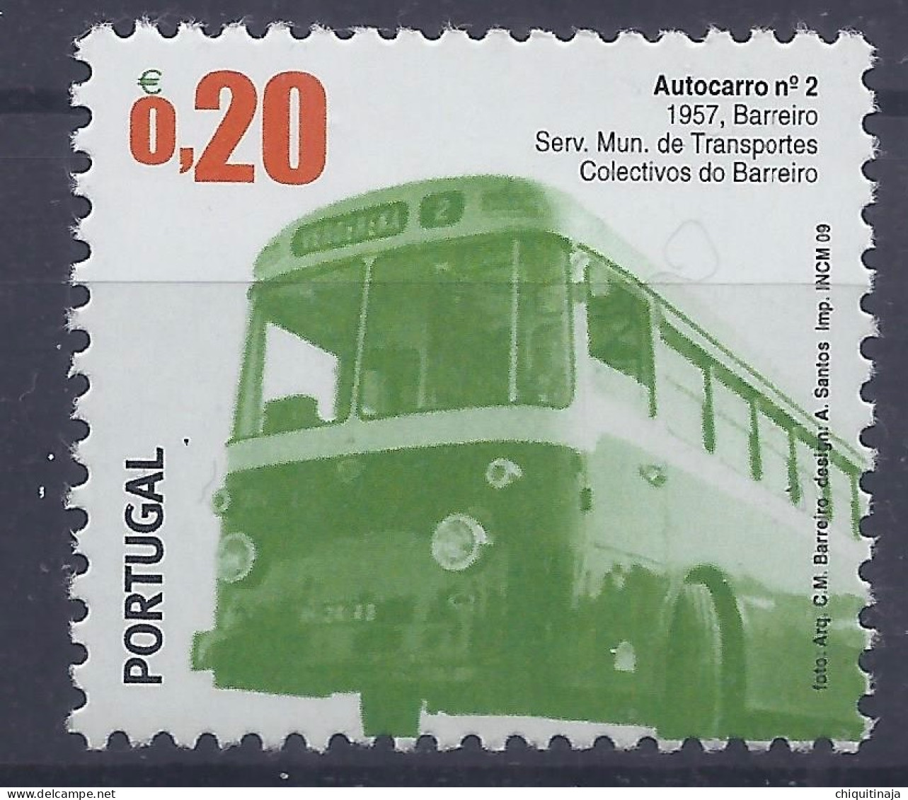Portugal 2009 “Transportes Urbanos” MNH/** - Unused Stamps