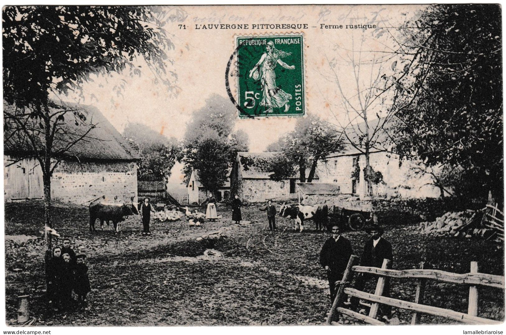 63, L'auvergne Pittoresque, Ferme Rustique - Sonstige & Ohne Zuordnung