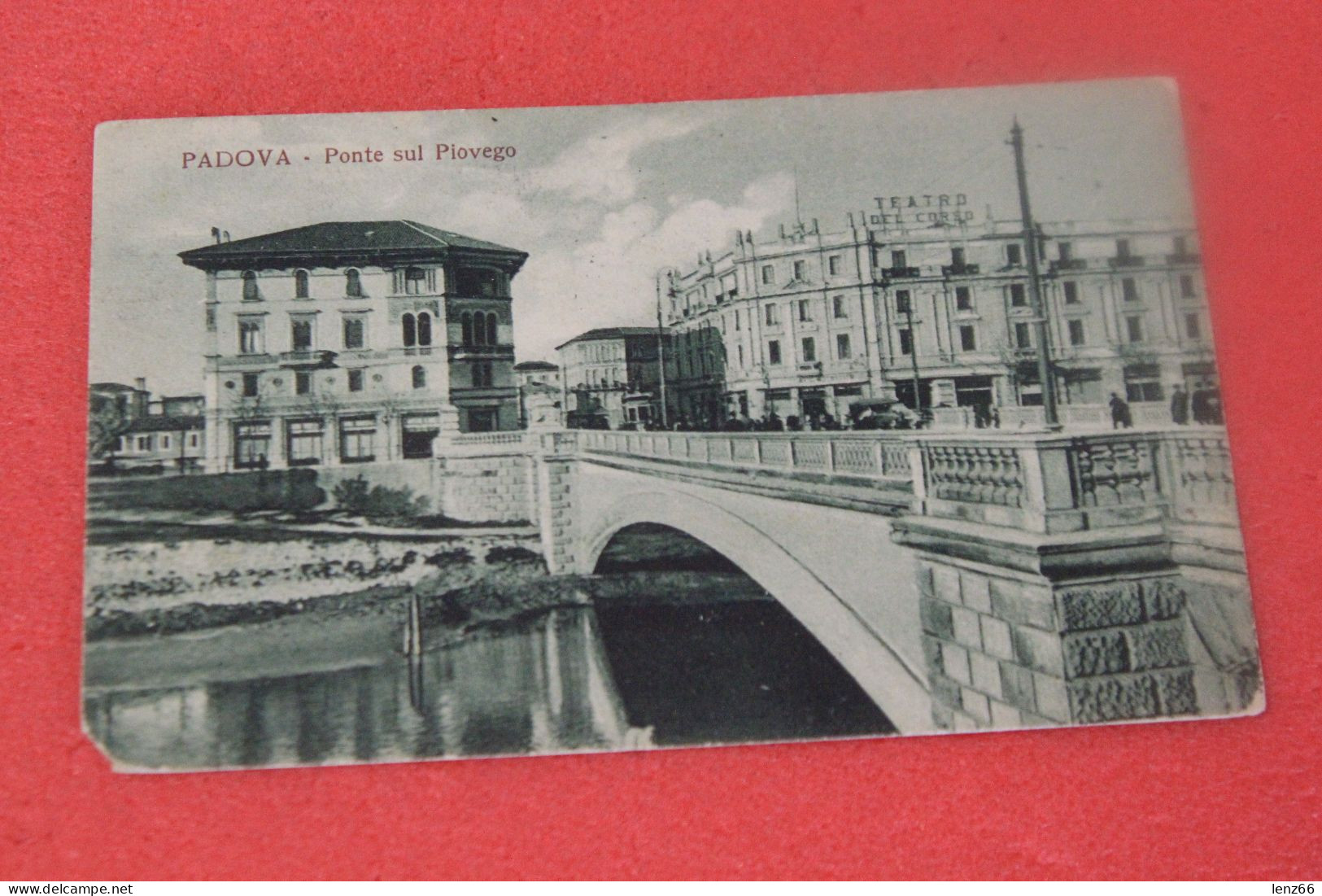 Padova Ponte Sul Piovego 1924 Ed. Salvato + Angolo Mancante Sx - Padova