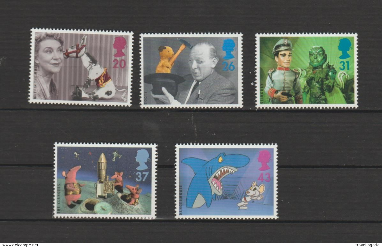 Great Britain 1996 50th Anniversary Of Children's Television MNH ** - Unused Stamps