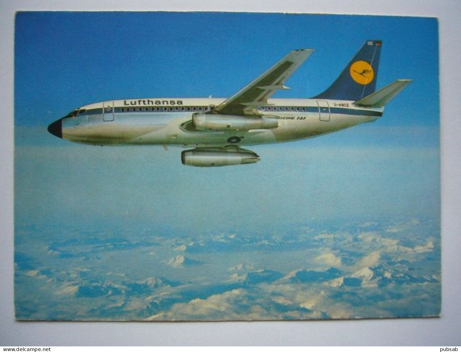 Avion / Airplane / LUFTHANSA / Boeing 737-200 / Airline Issue - 1946-....: Modern Era