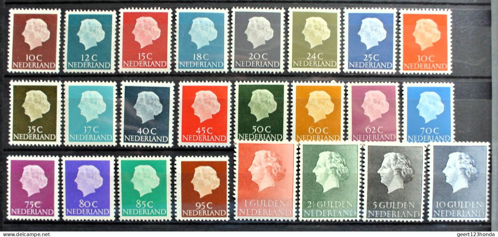 NIEDERLANDE 1953/67 " KONIGIN JULIANA" Sehr Schon Komplett Postfrisch € 57,00 - Neufs