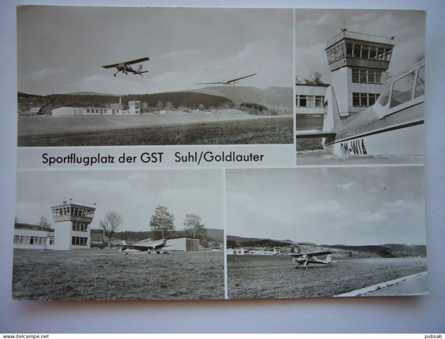 Avion / Airplane / Suhl / Goldlauter Airport / Sportflugplatz Der GST / Flughafen / Aéroport / Aeroporto - Aerodrome