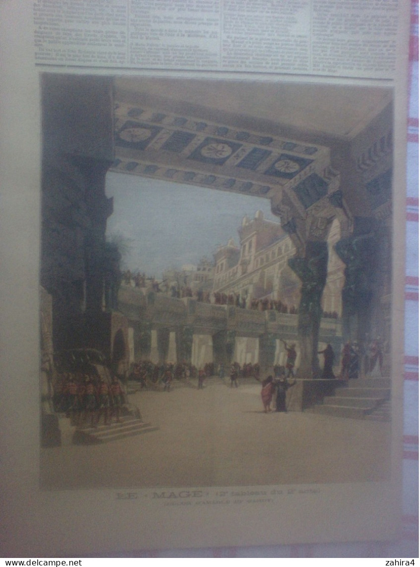 Le Petit Journal N°17 Histoire Des Chasseurs Alpins Le Mage Décor Amable & Gardy Opéra Chanson Le Laitier L Xanrof - Revistas - Antes 1900