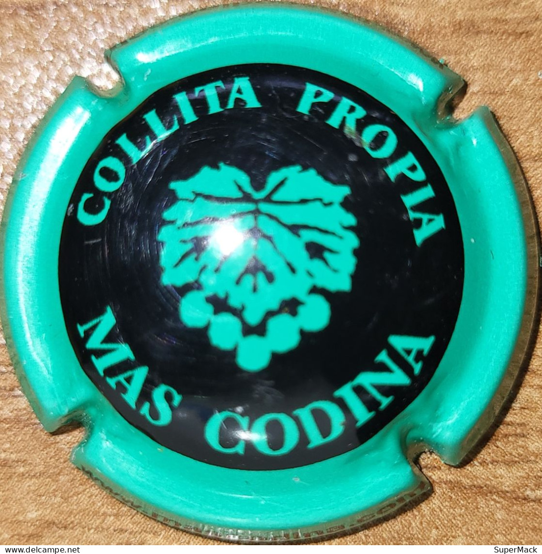 Capsule Cava D'Espagne MAS CODINA Noir & Vert Nr 02d - Placas De Cava