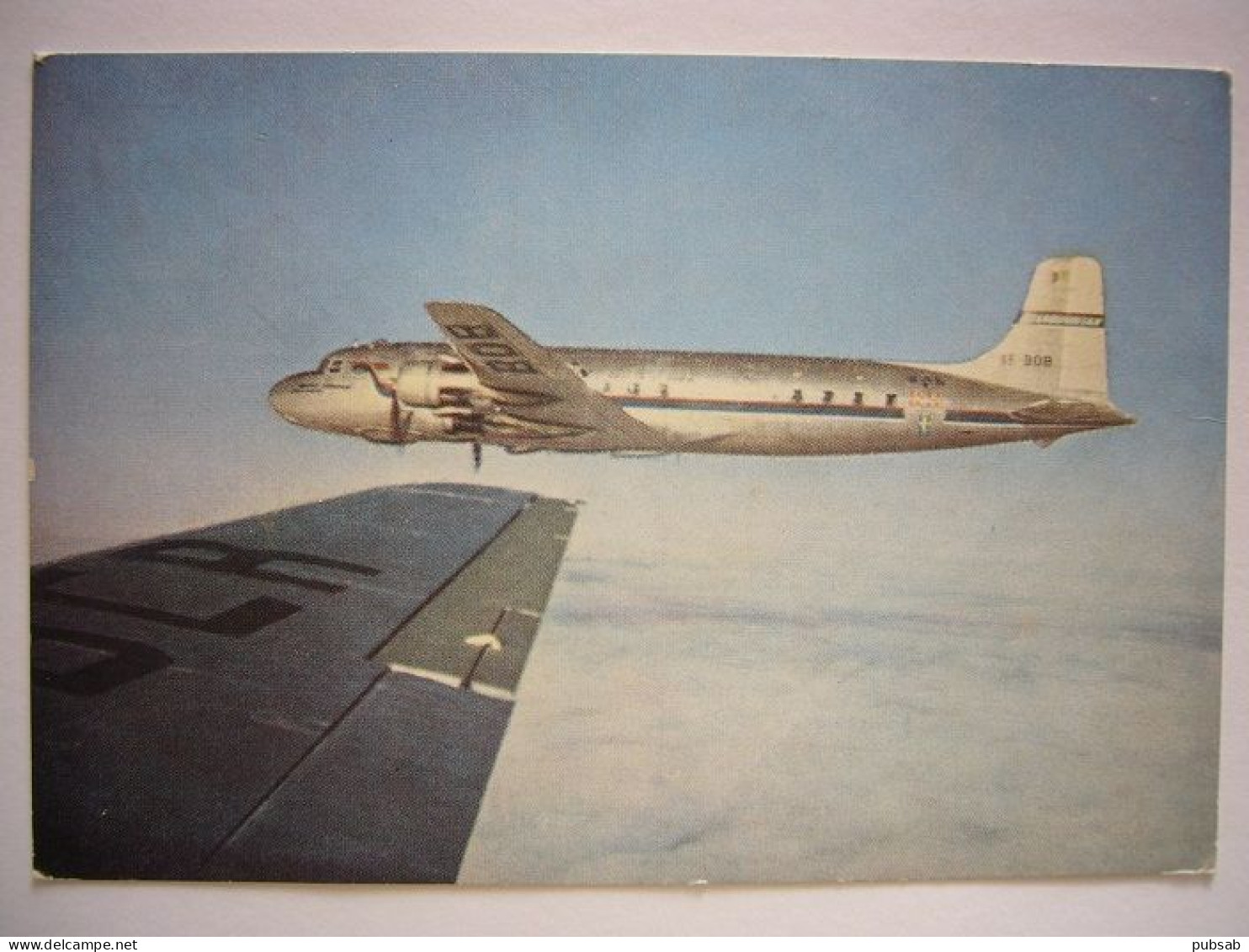 Avion / Airplane / SAS - SCANDINAVIAN AIRLINES SYSTEM / Douglas DC -6 / Airline Issue - 1946-....: Moderne