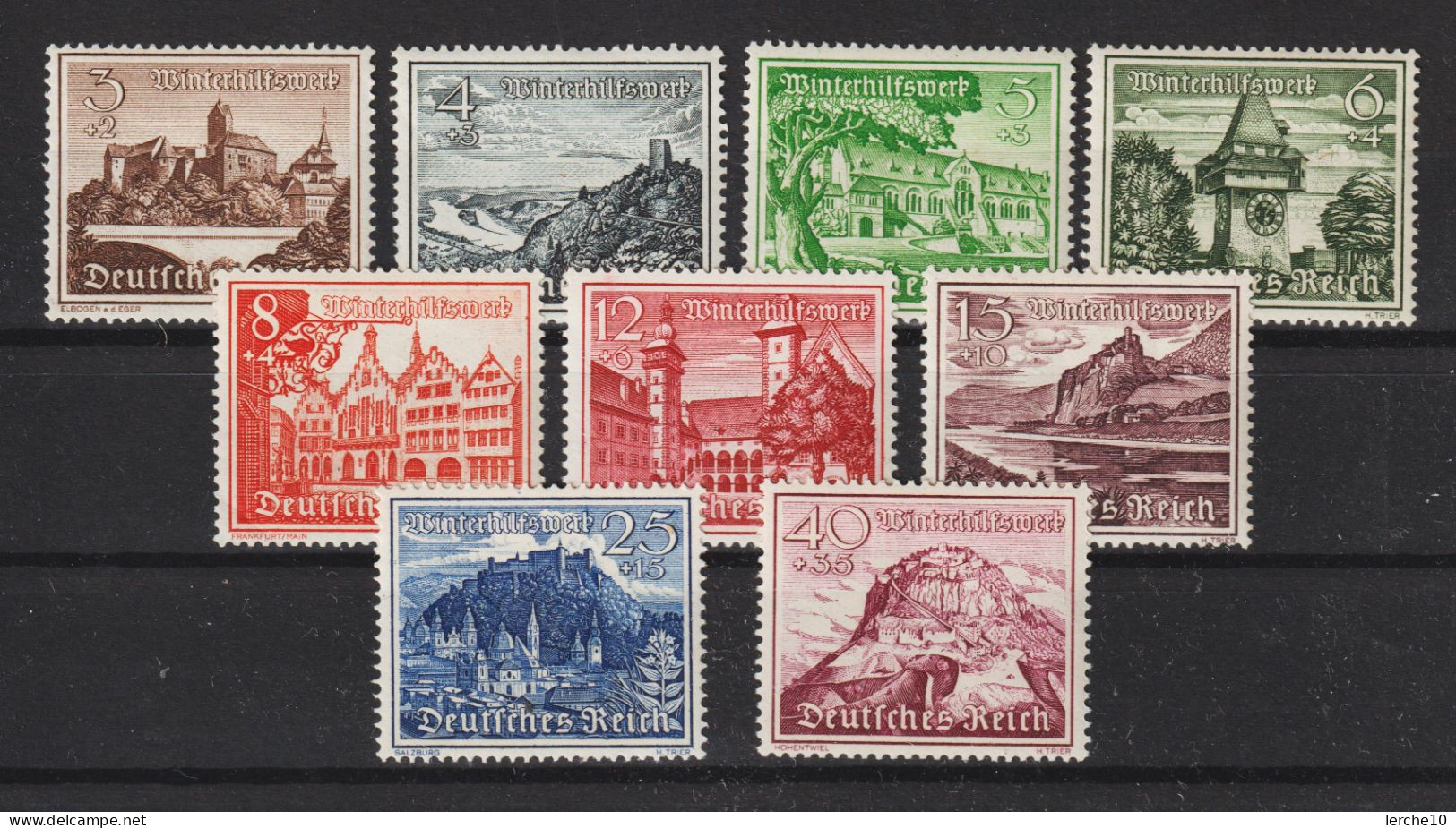 MiNr. 730-738 ** - Unused Stamps