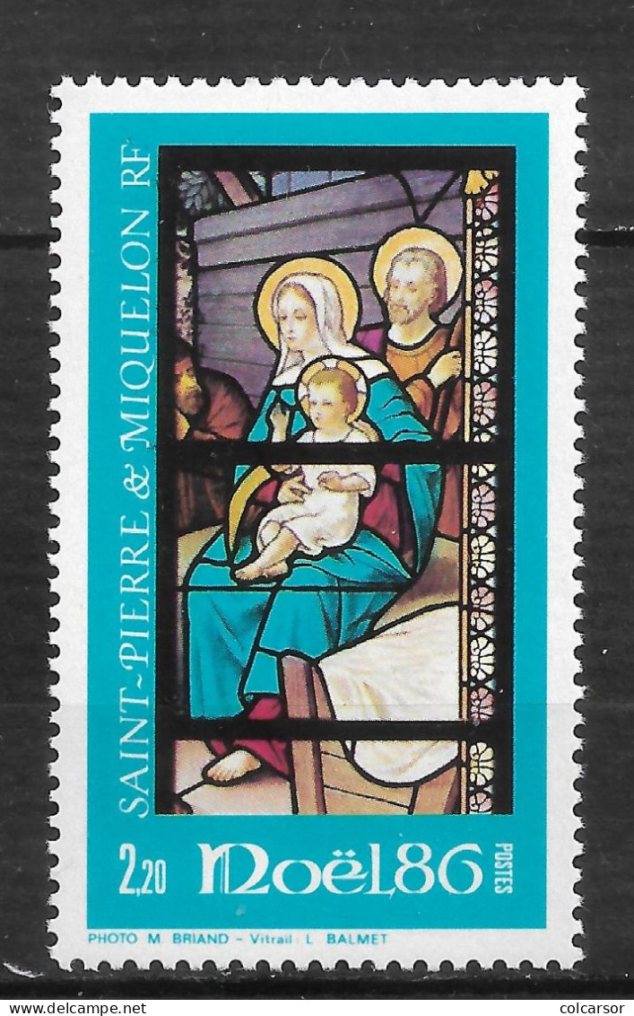 SAINT PIERRE ET MIQUELON N°   474 "  NOËL " - Unused Stamps