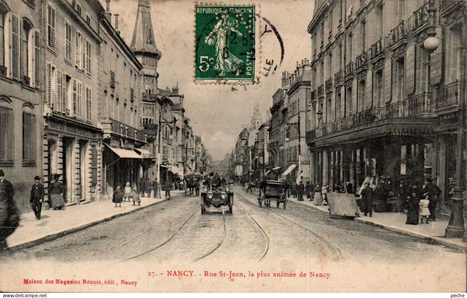 N°1388 W -cpa Nancy -rue St Jean- - Nancy