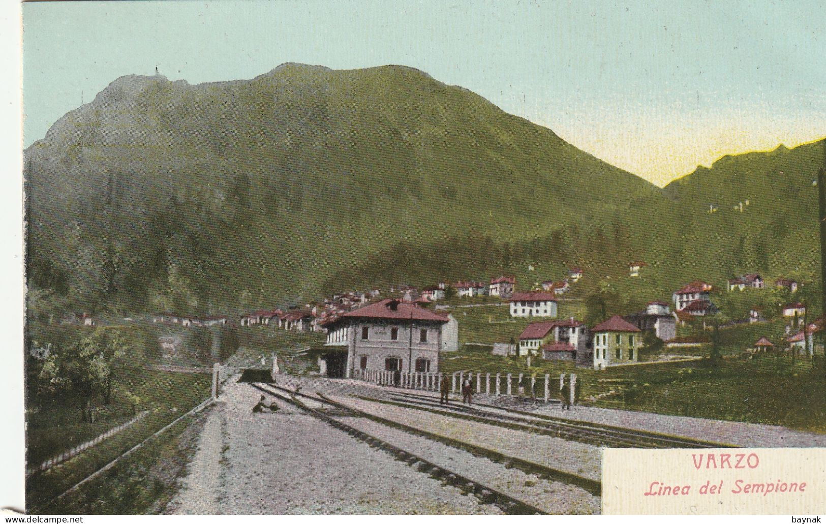 PIEMONTE73 --   VARZO  --  LINEA DEL SEMPIONE  --  STAZIONE, BAHNHOF, - Sonstige & Ohne Zuordnung