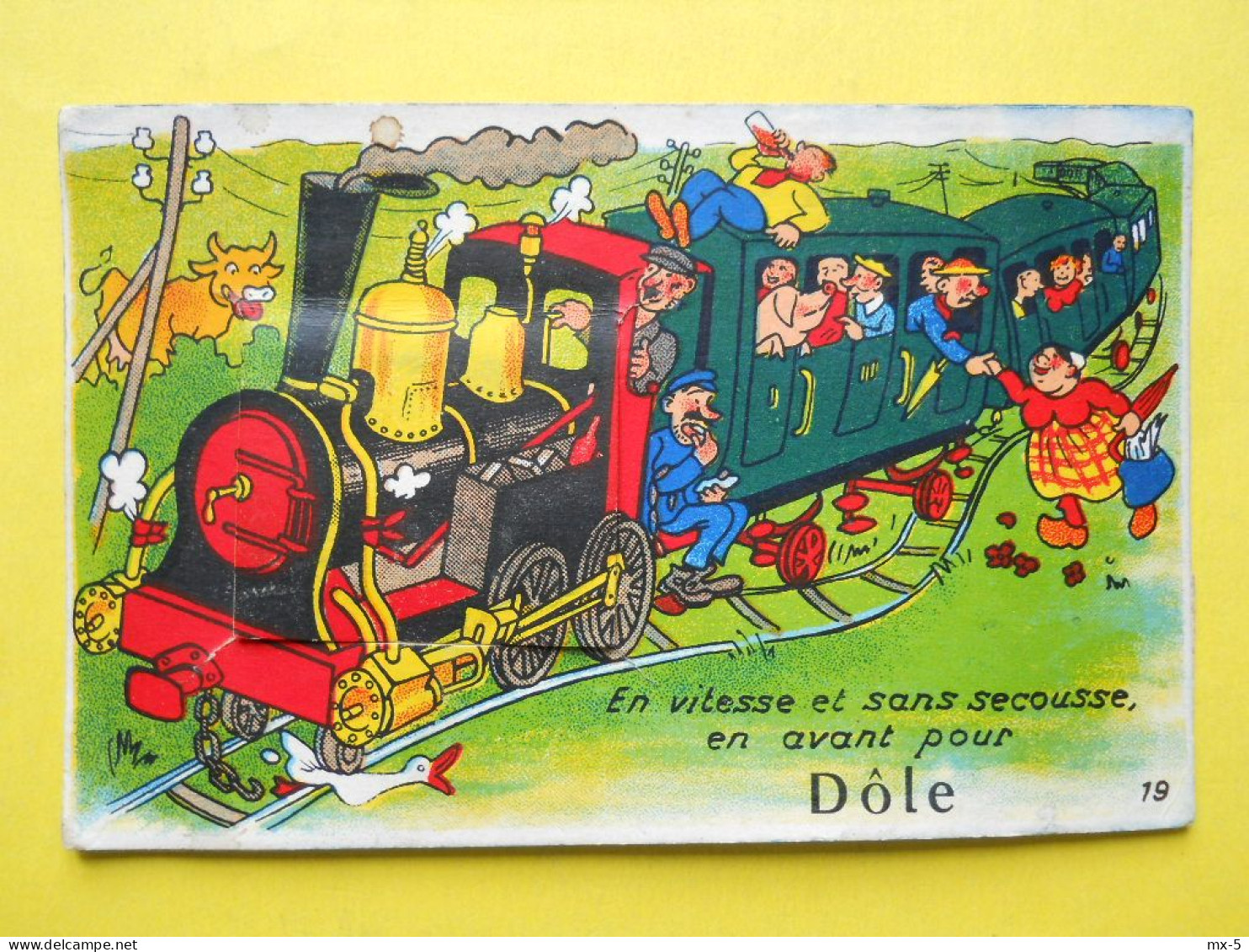 Dole ,carte Systeme ,train - Dole