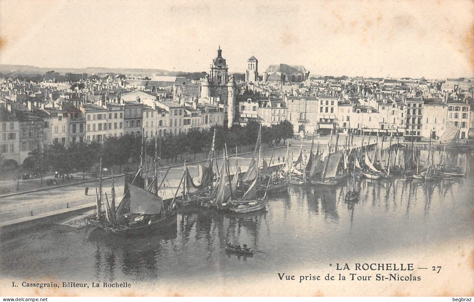 LA ROCHELLE      PORT VU DE ST NICOLAS - La Rochelle