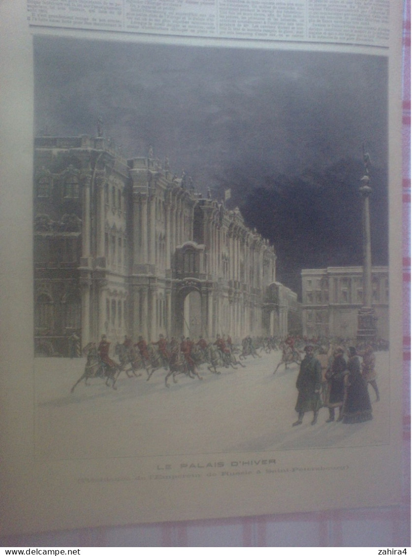 Petit Journal 16 Empereur Alexandre III Russie Ami D La France Palais D'hiver St-Pétersbourg Chansonn Le Fromage V Meusy - Zeitschriften - Vor 1900