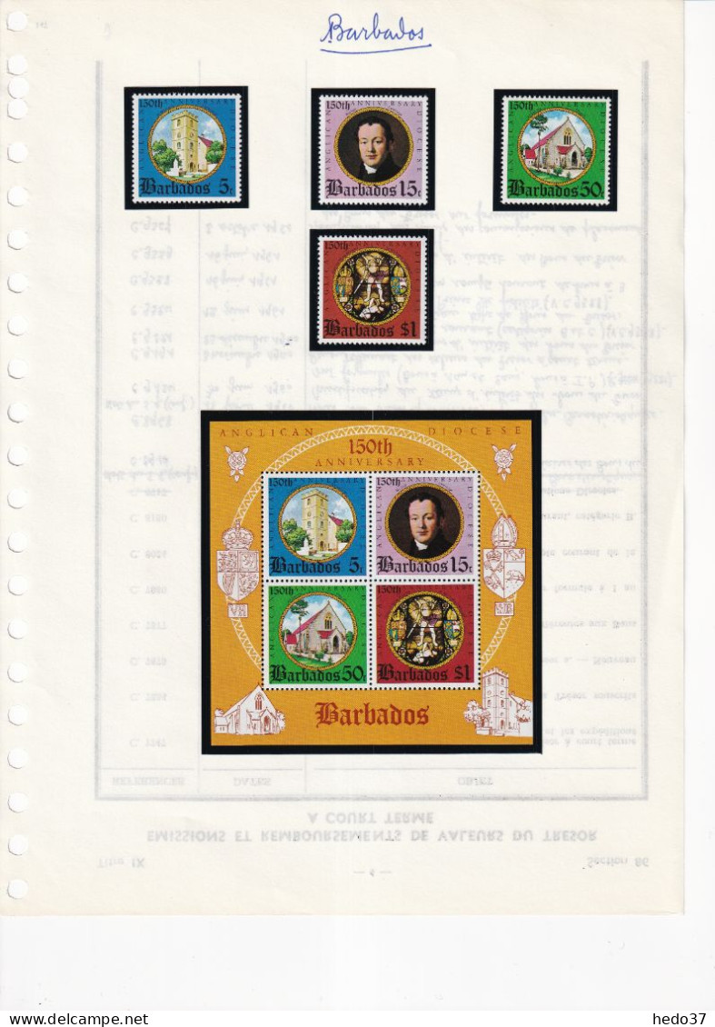 Barbades Collection 1952/1989 - Neuf ** sans charnière - Cote Yvert 675  € - TB