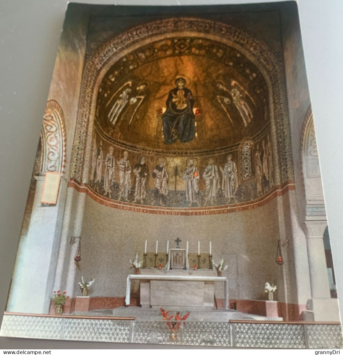 Ita Trieste Interieur De La Cathedrale De San Giusto V Sculture Madonne Arcange XIII -ed Marzari 18 - Trieste